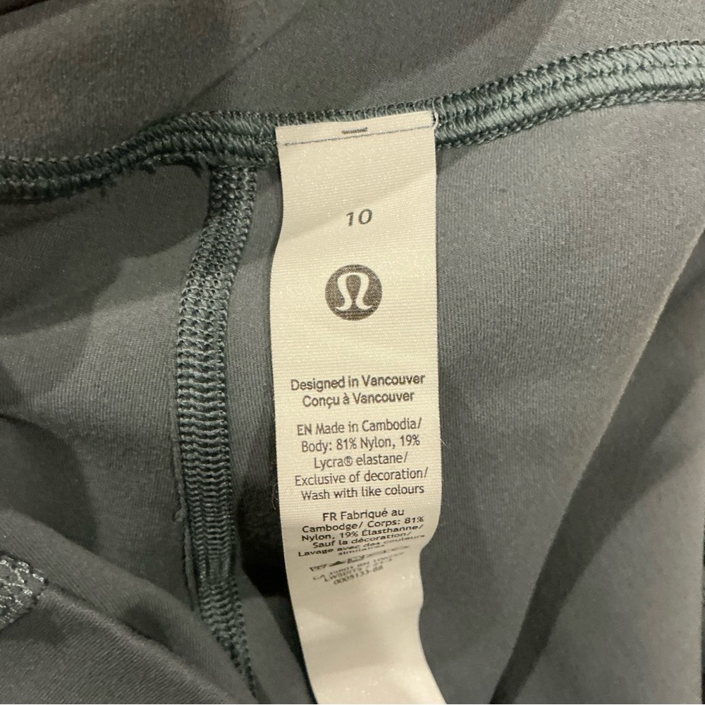 Lululemon | Align High-Rise Pant 28" Oil Grey size 10 - Picture 9 of 14